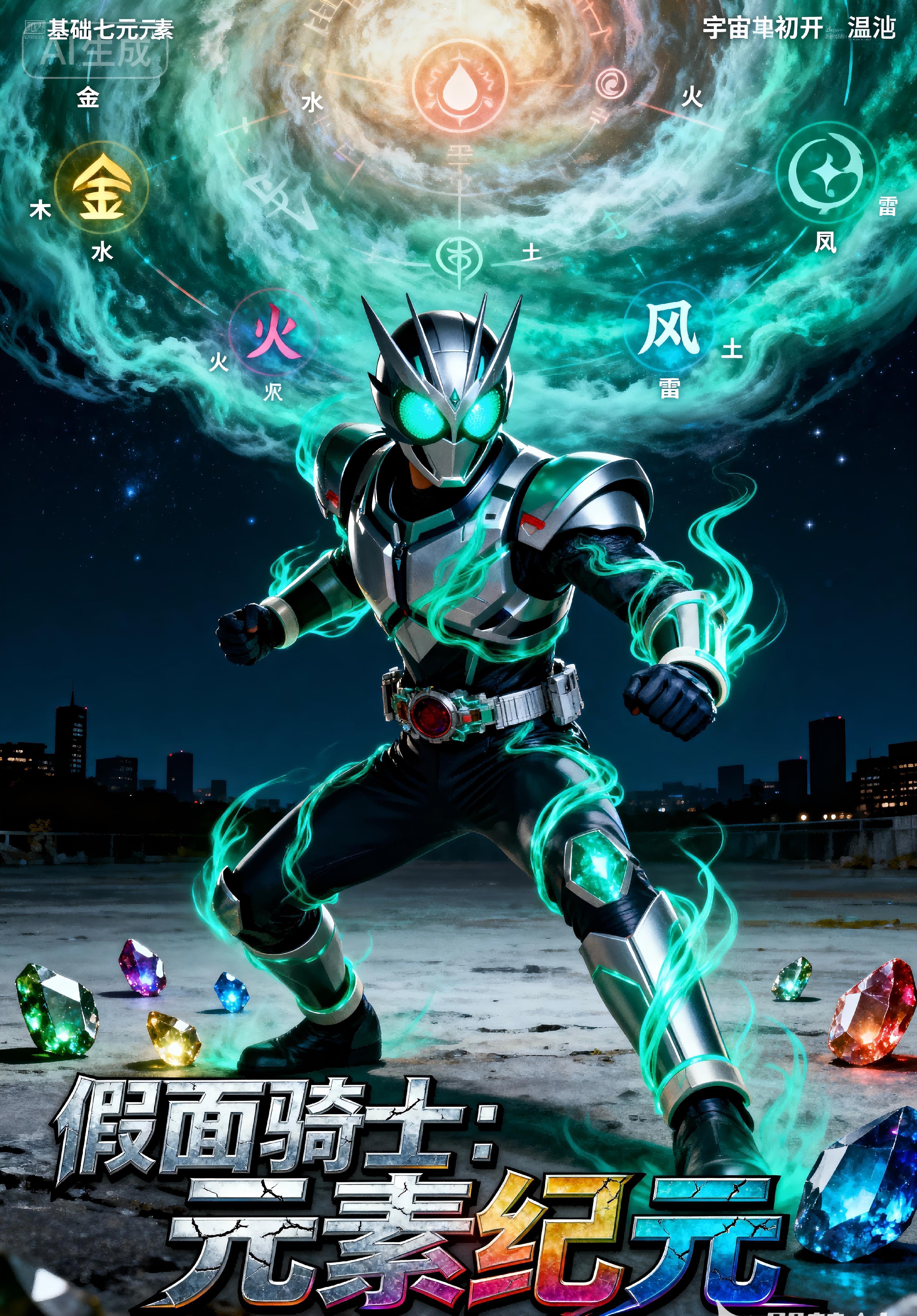 假面骑士：元素纪元封面